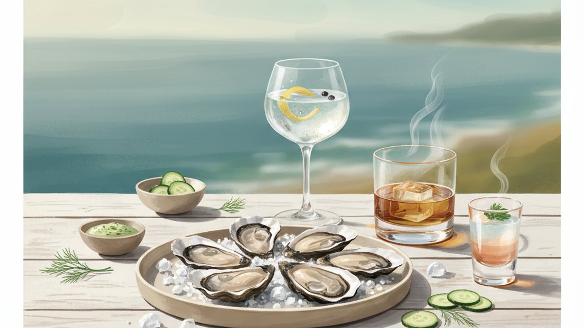 Gin, Scotch, and Shooters: Spirit Pairings for Oysters