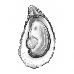 Aunt Dotty oyster illustration
