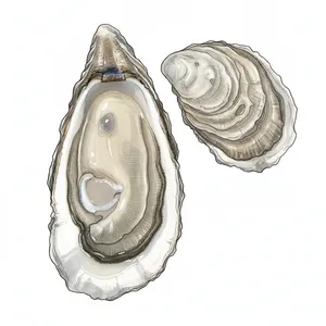 Blish Point oyster illustration