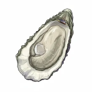 Brewster oyster illustration