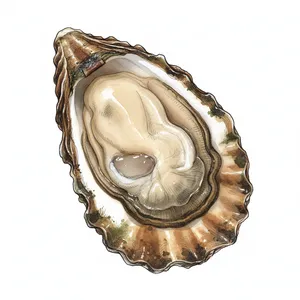 Cranberry Creek oyster illustration