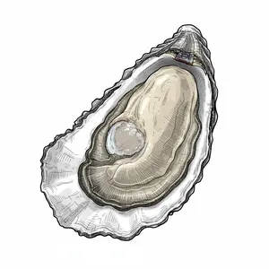 Dennis oyster illustration
