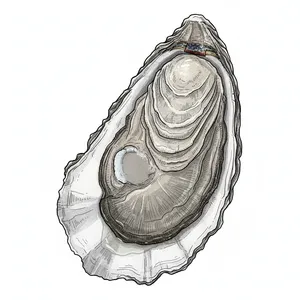 East End oyster illustration