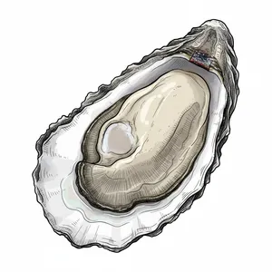 Forbidden oyster illustration