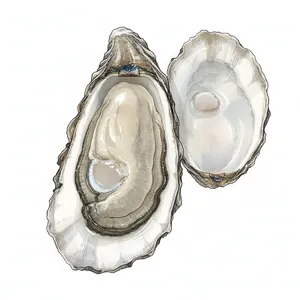 Johns River oyster illustration