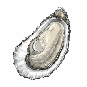 Lavaca Bay oyster illustration