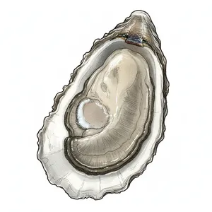 Love Shuck oyster illustration