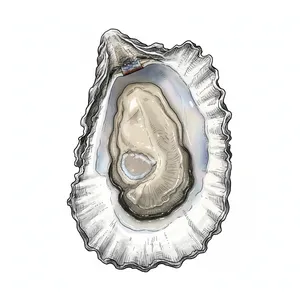 Naked Roy's Beach oyster illustration