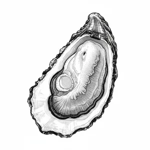 New Point oyster illustration