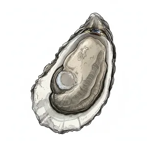 Pungoteague Creek oyster illustration