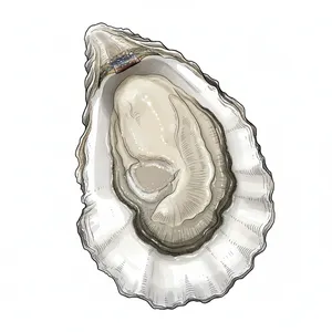 Sinku oyster illustration