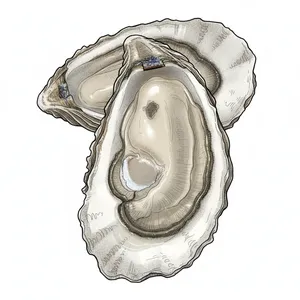 Steamboat Creek oyster illustration