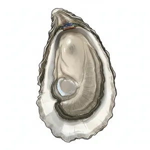 Wet Smack oyster illustration