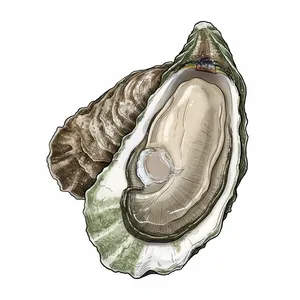 Wianno oyster illustration