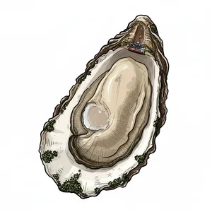 Winter Point oyster illustration
