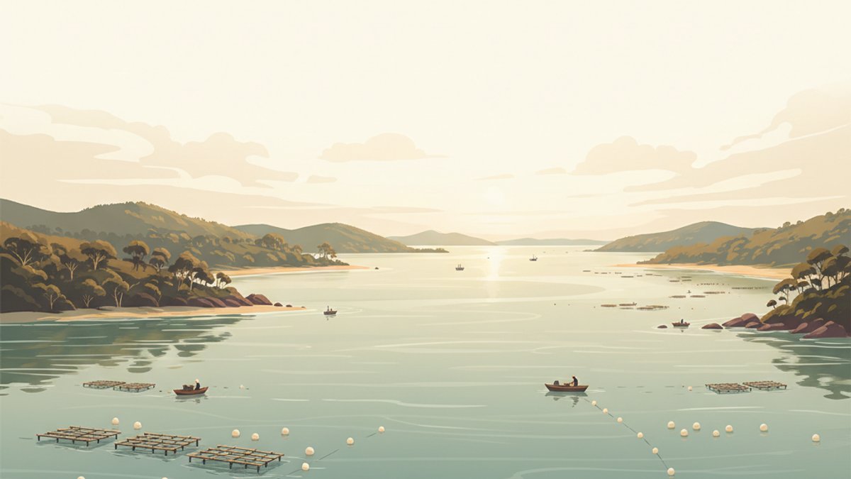Australia oyster growing region